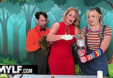 ryan keely fixes pipes while roommates pound her pussy in dorm plumbing play