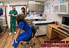 Alix Avery's Swimmer Anal Exam!