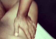 stepdad strokes then rams chubby daughter's hairy pussy hard
