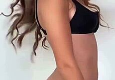 closer club views of boutinela models shaking black bikini asses and thongs