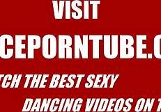 Chinese Slut Twerks Cameltoe In Tight Spandex Yoga Pants Stripping Seductively