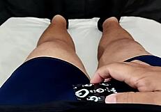 bought thick toy for american girlfriend to cum hard while i work