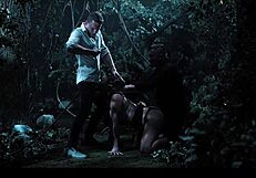I can't believe this asian big tits slut got gangbanged bound doggystyle in forest like fuckdoll