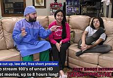 Alix Avery's Swimmer Anal Exam!