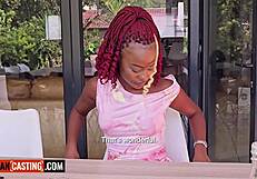 big tits ass ebony teen 18+ bent over rammed pov doggystyle rough interracial pickup casting