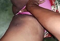 stepdad strokes then rams chubby daughter's hairy pussy hard
