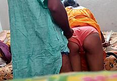 desi bhabhi takes hard doggy style from roommate
