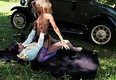 natasha marley bent over fucked doggystyle by paul chaplin outdoors