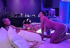 We took our friends couple to the motel and swapped partners for the whole night with group fun