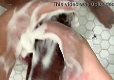 you won't believe stepdaughter sneaks in shower for stepdad's tight pussy ride...
