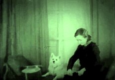 dark lantern slides into vintage hairy pussy riding action
