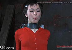 bdsm slut endures electro shocks and painful castigation torment