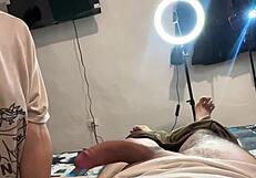 Incredible Stepsister Deepthroats My Cock While Parents Away At Home!