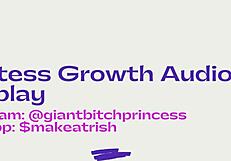 oh shit ordinary girl grows HUGE into sexy giantess and crushes fetish roleplay!