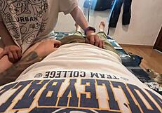Incredible Stepsister Deepthroats My Cock While Parents Away At Home!