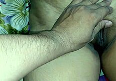 Real indian stepsister sneaks stepbrother quick creampie panty fuck while parents wait outside tight pussy
