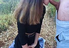 What if your husband's best friend bent you over in public park for deep creampie?