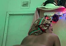 Damn, Somali ebony ass rides cock cowgirl morning sex!