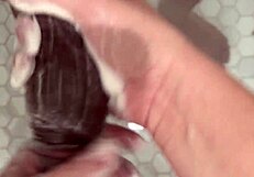 you won't believe stepdaughter sneaks in shower for stepdad's tight pussy ride...