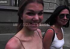 amanda clarke and marina spend day pissing outdoors and squirting everywhere