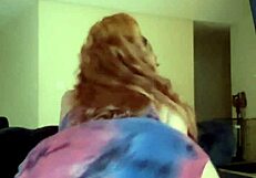 Red Stripper Rips Clothes in Sexy Tease
