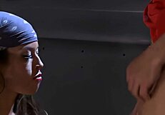 my tight ass got licked then fucked hard by latina bridgette b
