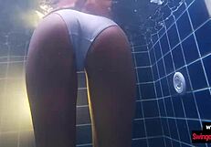 thai teen amateur gf rides big cock boyfriend's dick poolside hardcore fuck