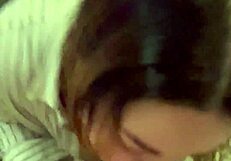 Daddy can't resist this fat mommy slut in thong panties begging for white trash cum as father-in-law watches