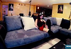 Violet spice craves that deep hard pounding again desperately