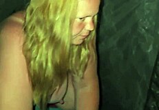 why does this preggo milf spread her pussy outdoors so invitingly?