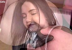 yo queenlin's first anal with big cock, deepthroat, ass to mouth and gagging 😈🔥 master class!