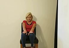 how does she make her shaved pussy gush like that in homemade heels?
