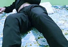 Hey stepbro caught me watching porn now he's pounding my tight pussy