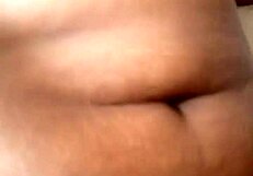 chubby girl's big pussy queefs loud during intense fat clit play damn