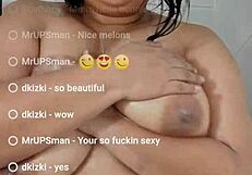 bbw live shower with huge tits and fat curves
