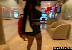 Perfect Ass Thai Teen Sucks Cock in POV Before Hardcore Mall Pickup Fuck