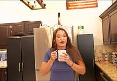 curvy stepmom kendra heart moans screaming as stepson breeds her taboo creampie