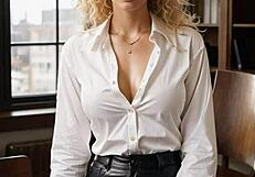 Blonde teacher student masturbate big tits leather clothed public classroom
