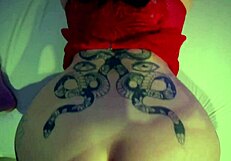 Friend calls me christmas to fuck her doggystyle first time bareback