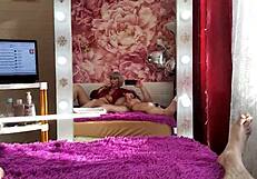 i can't believe how mommy's big natural tits and shaved pussy bounce on peter stone's monster cock while she moans dirty