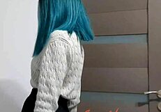 Step sister begs brother to impregnate her curvy body instead of job hunting