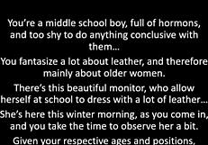Blonde teacher student masturbate big tits leather clothed public classroom