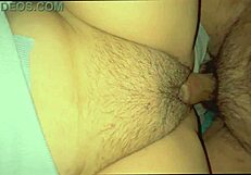 Thai homemade big smooth pussy creampied with cum dripping full while moaning and talking during fuck
