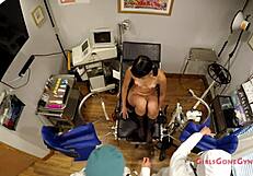 Channy Crossfire undergoes intense orgasm research in hospital with toys and squirting