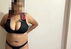 Desi village bhabhi craves devar's monster cock stretching her tight pussy