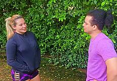 whoa, my running buddy fucks me hard in the park now