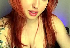 Redhead Babe Ends Your NNN with Garage JOI Tease