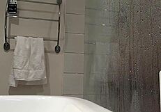ever caught someone totally unaware in the shower from that perfect hidden spying angle