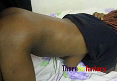 EBONY LOVERS WITH BIG TITS RIDE MASSIVE BBC DOGGYSTYLE TO SQUIRTING ORGASMS