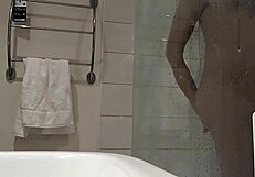 ever caught someone totally unaware in the shower from that perfect hidden spying angle